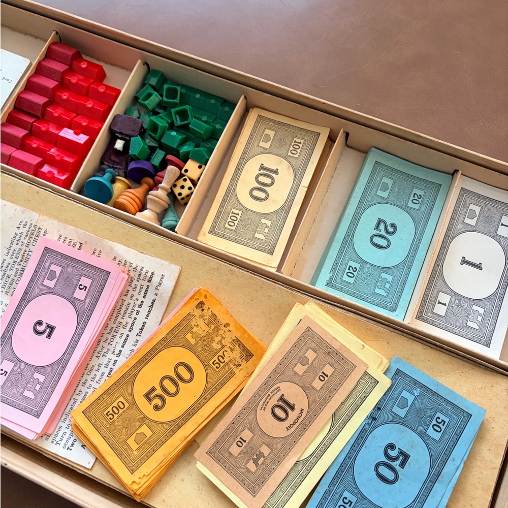 Vintage 1940’s Monopoly Board Game - Picture 5 of 6